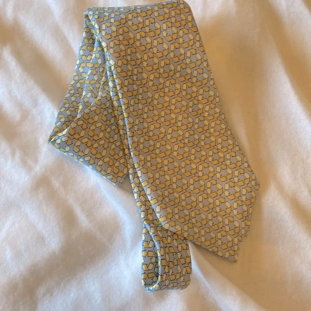 Recycle Tie by Josh Bach.  100% Silk